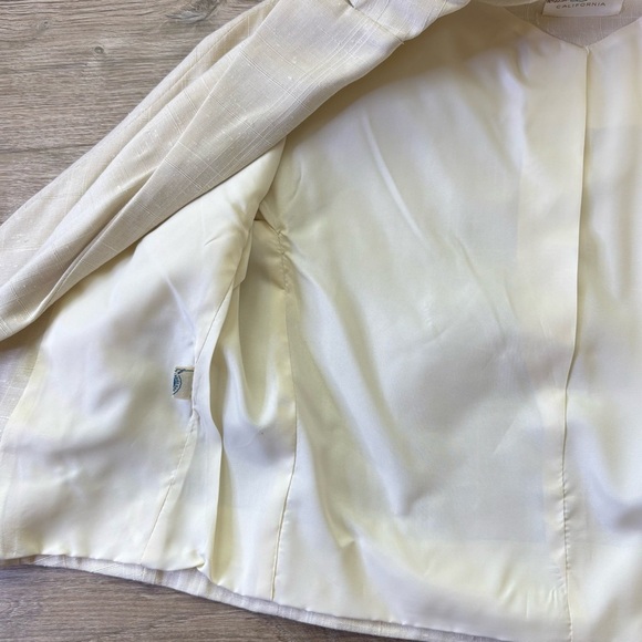 Jack Bloom California Vintage Short Blazer 3/4 Sleeves Lined - Picture 5 of 11